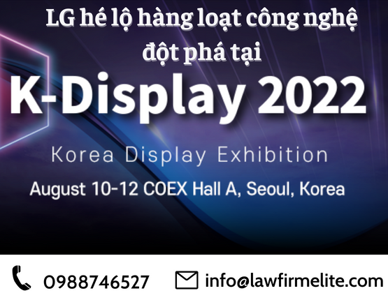 LG hé lộ hàng loạt công nghệ đột phá tại K-Display 2022