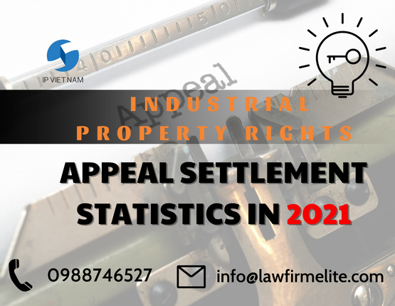 VIETNAM STATISTICS OF APPEAL SETTLEMENT OF INDUSTRIAL PROPERTY RIGHTS IN 2021