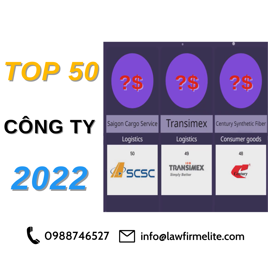 TOP 50 CÔNG TY VIỆT NAM | 2022