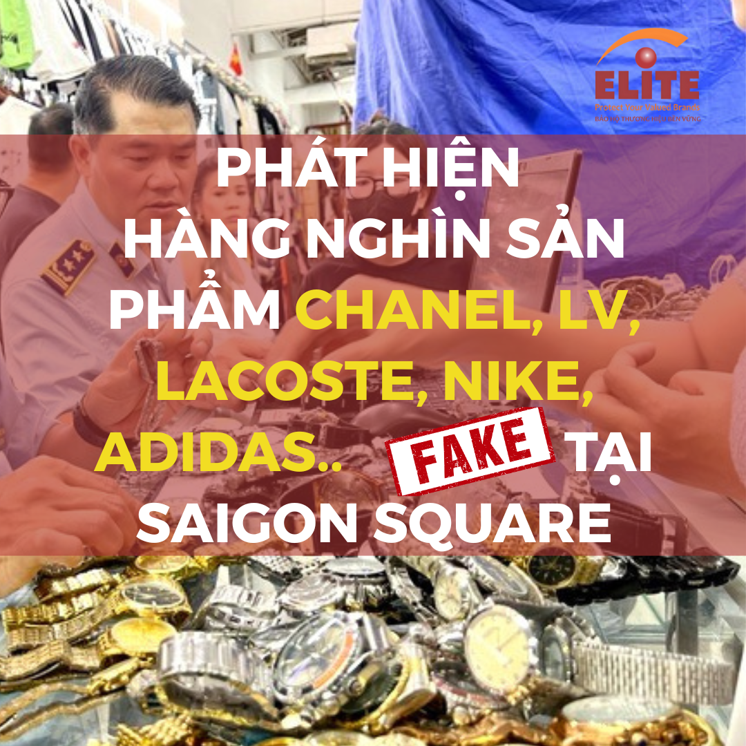 Hàng giả hàng nhái nhưng giá hàng thật: Chanel, LV, Lacoste, Nike, Adidas,.. tại Saigon Square.