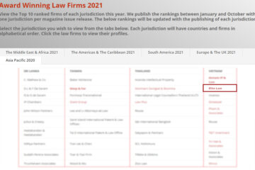 ELITE LAW FIRM has been ranked as a “NOTABLE FIRM” holding the 2nd position in the Patent Lawyer magazine ranking in 2021